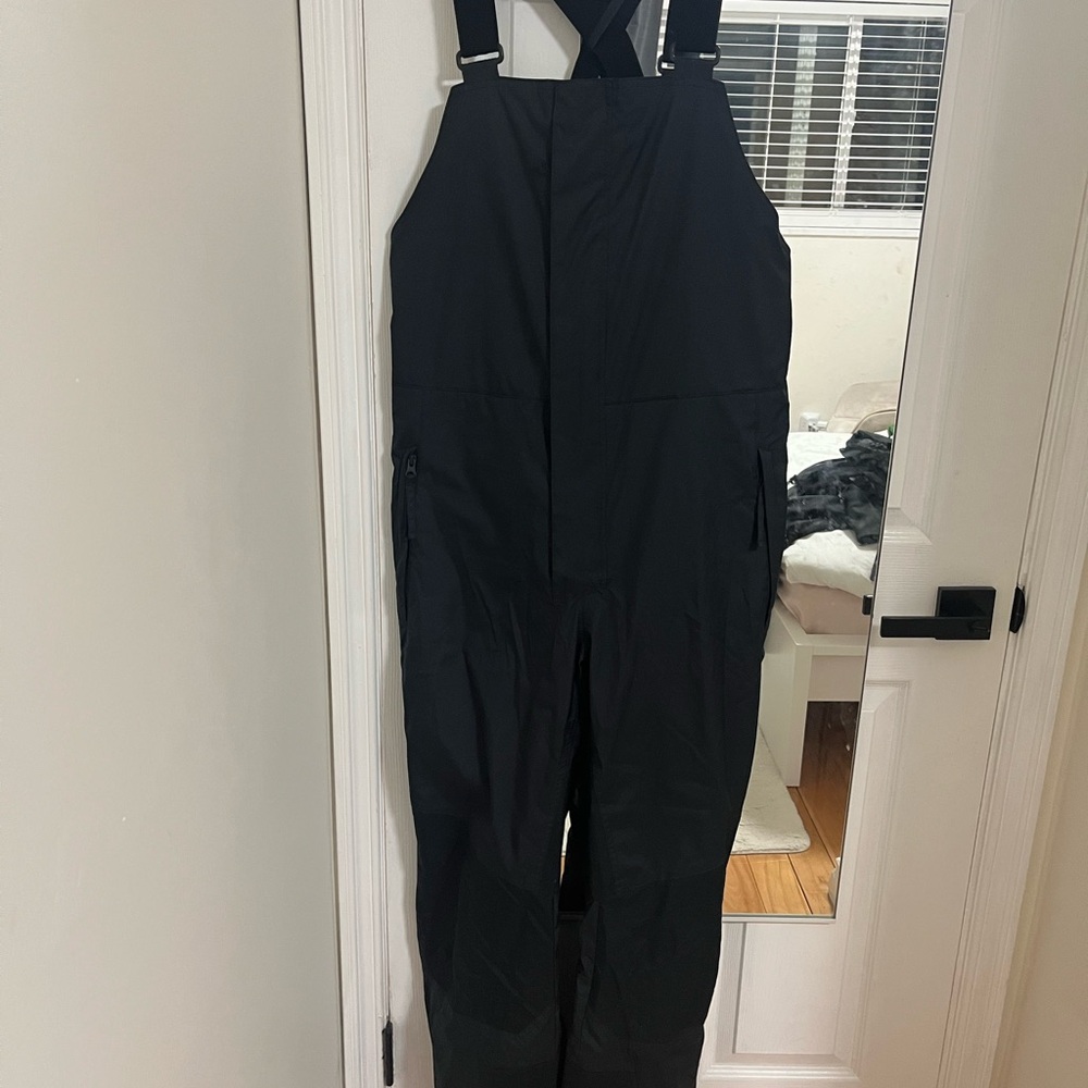 Columbia Women's Black Ski Bib